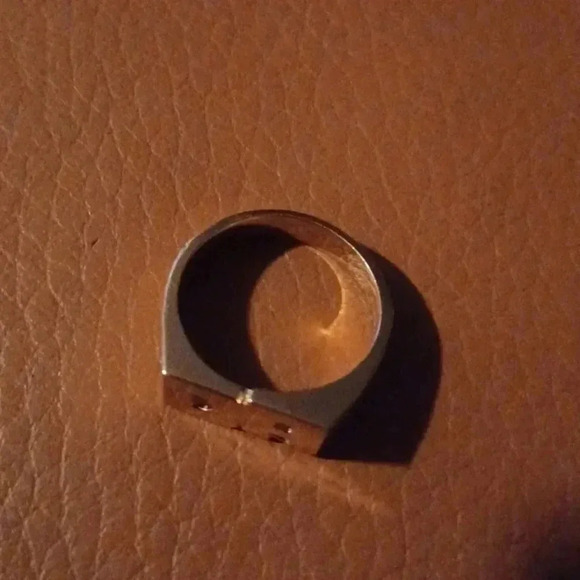 💙🌹Gold plated men's ring - Picture 5 of 7